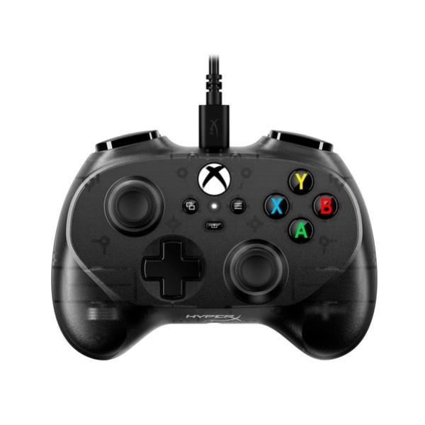 HYPERX CLUTCH TANTO MINI CONTROLLER CABLATO USB-C CON LICENZA XBOX, DESIGN ERGONOMICO E FORMATO COMPATTO, PULSANTI STANDARD, CAVO CONVERTIBILE, COMPATIBILE CON XBOX, PC E ANDROID, NERO