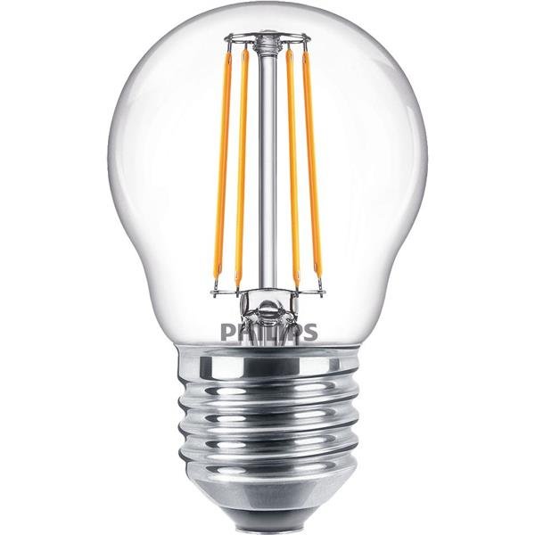PHILIPS LED SFERA VETRO FILAM 40W E27 4000K