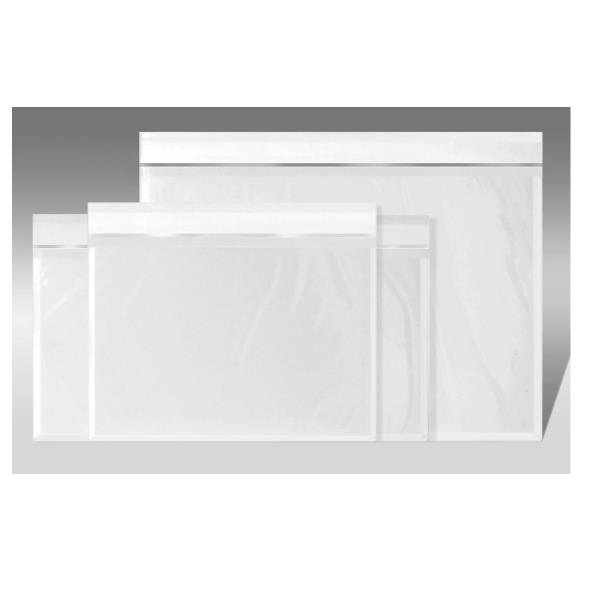 WILLCHIP WEPACK BUSTE AUTOADESIVE PORTADOCUMENTI PER SPEDIZIONI CORRIERI IN POLIETILENE 34X24 CM TRASPARENTE CONF 500 Pz.