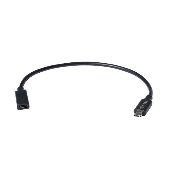 i-Tec - Prolunga USB - USB-C (F) a USB-C (M) - 30 cm