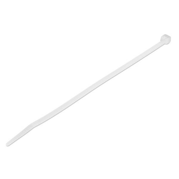 StarTech.com Fascette fermacavo riutilizzabili da 20 cm - Fascette in nylon autobloccanti, Omologati 94V-2/UL, 1000 pezzi - bianco (CBMZT8NK) - Fascetta ferma-cavo - 20.32 cm - bianco - Compatibile TAA (pacchetto di 1000)