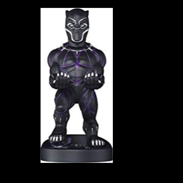 Exquisite Gaming Cable Guys Marvel Black Panther - Supporto per scrivania per controller di gioco, telefono cellulare