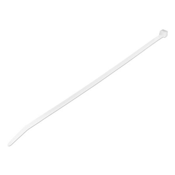 StarTech.com Fascette fermacavo riutilizzabili 25 cm - Fascette in nylon autobloccanti Omologati 94V-2/UL 1000 pezzi - bianco (CBMZT10NK) - Fascetta ferma-cavo - 25.4 cm - bianco - Compatibile TAA (pacchetto di 1000)
