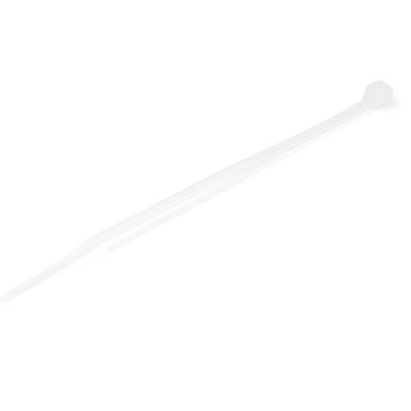 StarTech.com Fascette fermacavo riutilizzabili da 10 cm - Fascette in nylon autobloccanti, Omologati 94V-2/UL, 1000 pz - bianco (CBMZT4NK) - Fascetta ferma-cavo - 10.16 cm - bianco - Compatibile TAA (pacchetto di 1000)