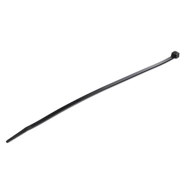 StarTech.com Fascette fermacavo riutilizzabili da 25 cm - Fascette in nylon autobloccanti, Omologati 94V-2/UL, 100 pezzi - nero (CBMZT10B) - Fascetta ferma-cavo - 25.4 cm - nero - Compatibile TAA (pacchetto di 100)