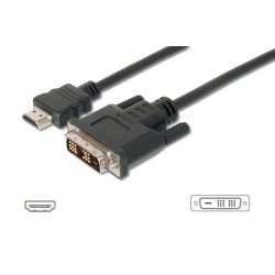 ITB Solution - Cavo adattatore - HDMI maschio a DVI-D maschio - 2 m