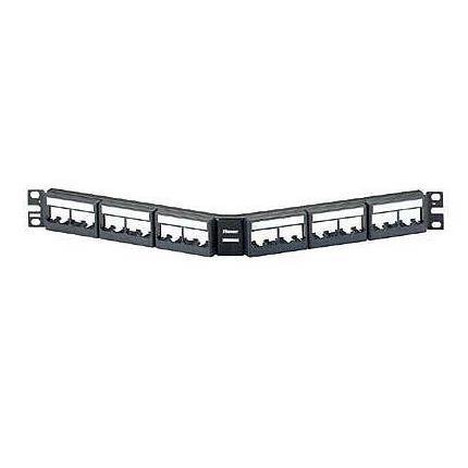 PANDUIT PANN.1U ANG.PER 24 RJ45U NERO