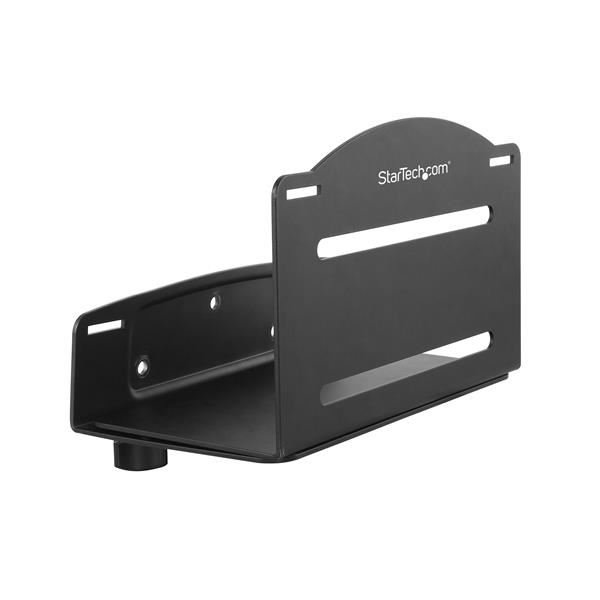 StarTech.com Supporto per Computer - Supporto da parete regolabile per PC - Staffa - per CPU - acciaio - nero - installabile a parete - per P/N: WALLSTS1, WALLSTS2
