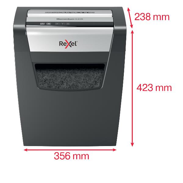 Distruggidocumenti Momentum X410 - a frammenti - 23L …