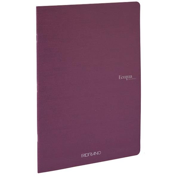 Fabriano Ecoqua Original, Monocromatico, Viola, A4, 40 fogli, 90 g/m², Copertina morbida