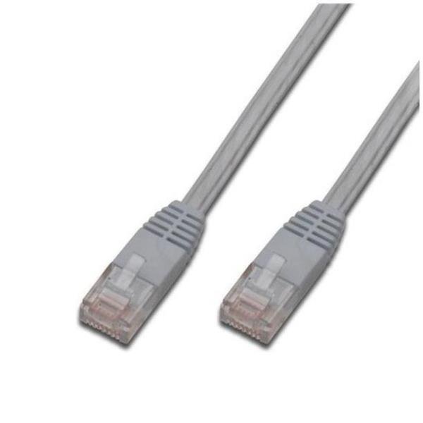 DIGITUS Premium - Cavo patch - RJ-45 (M) a RJ-45 (M) - 3 m - UTP - CAT 5e - schermato - grigio