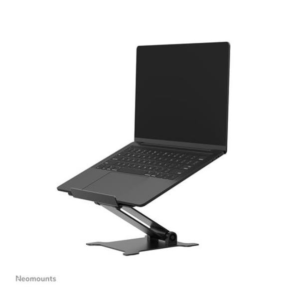 Neomounts - Supporto - pieghevole - per portatile - Alluminio - nero - dimensione schermo: 11"-15"