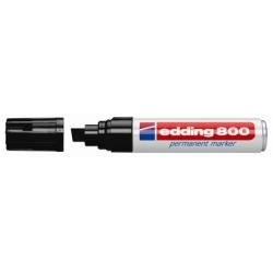 edding 800 - Marcatore - permanente - per vetro, metallo, plastica - nero - 4-12 mm