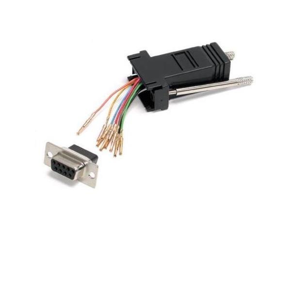 StarTech.com Adattatore Modulare seriale DB9 a RJ45 - F/F - Scheda seriale - DB-9 (F) a RJ-45 (F) - per P/N: ICUSB2324852, ICUSB422