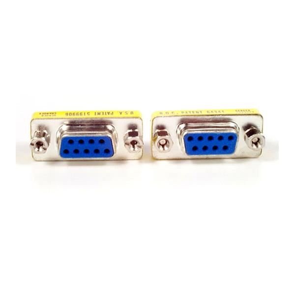 StarTech.com Gender Changer slim per DB29 - F/F - Adattatore maschio/femmina seriale - DB-9 (F) a DB-9 (F) - per P/N: ICUSB2324852, ICUSB422, NETRS232, NETRS2321P, NETRS2321POE, NETRS2322P, NETRS232485W