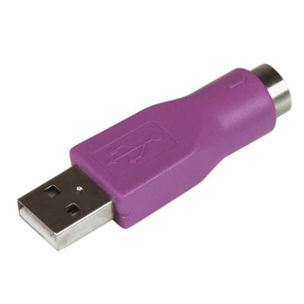 StarTech.com Adattatore di ricambio PS/2 a USB - Convertitore sostitutivo per tastiera da PS/2 a USB F/M - Adattatore tastiera - PS/2 (F) a USB (M)
