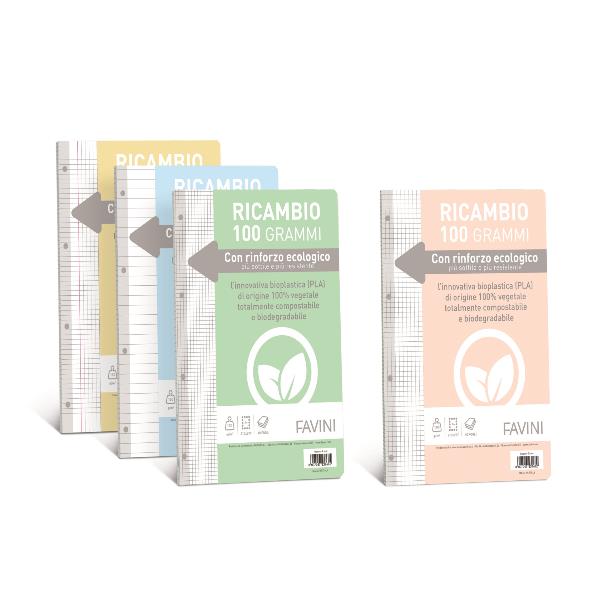 Ricambi forati riforzati ecologico - A4 - 5mm …