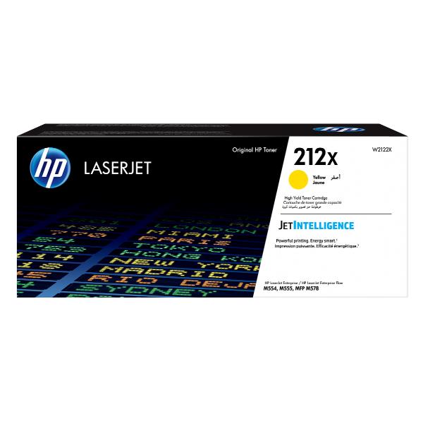 Hp - Toner originale - Giallo - 212X - W2122X - 10.000 pag