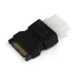 StarTech.com Cavo adattatore di alimentazione da SATA a LP4 - Adattatore di alimentazione - alimentazione SATA (M) a Alimentazione interna 4 pin (F) - nero - per P/N: 25SAT35HDD, BRACKET25SAT, DRW110SATBK, S32M2NGFFPEX, SAT32MSATPEX, SATSASBAY3BK