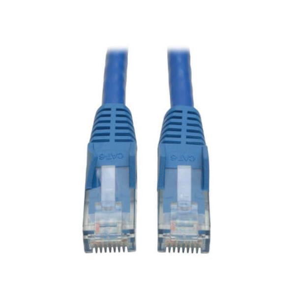Tripp Lite 3ft Cat6 Gigabit Snagless Molded Patch Cable RJ45 M/M Blue 3' - Cavo patch - RJ-45 (M) a RJ-45 (M) - 0.9 m - UTP - CAT 6 - stampato, antiaggrovigliamento, bloccato - blu