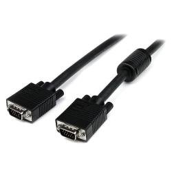 StarTech.com Cavo coassiale VGA monitor alta risoluzione 15m - HD15 M/M - Cavo VGA - HD-15 (VGA) (M) a HD-15 (VGA) (M) - 15 m - stampato - nero