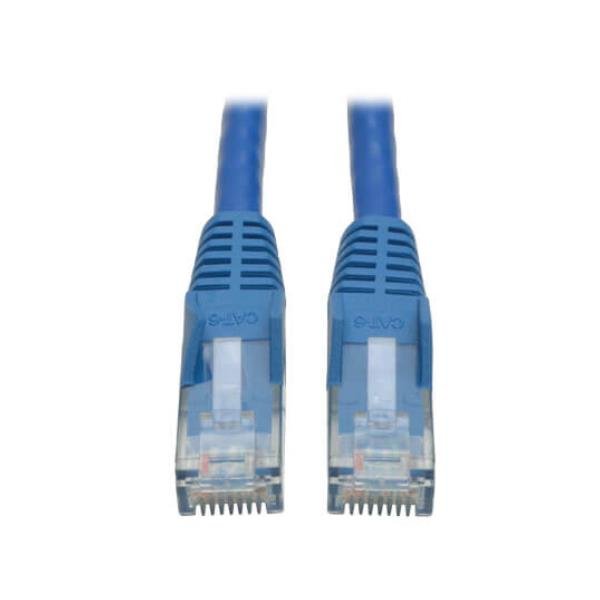 Tripp Lite 10ft Cat6 Gigabit Snagless Molded Patch Cable RJ45 M/M Blue 10' - Cavo patch - RJ-45 (M) a RJ-45 (M) - 3 m - UTP - CAT 6 - stampato, antiaggrovigliamento, bloccato - blu