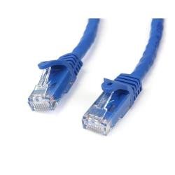 StarTech.com Cavo patch antigroviglio UTP RJ45 Cat6 Gigabit 3 m blu - Cavo patch 3 m (N6PATC3MBL) - Cavo patch - RJ-45 (M) a RJ-45 (M) - 3 m - UTP - CAT 6 - stampato, antiaggrovigliamento - blu