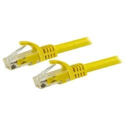 StarTech.com Cavo di rete Cat 6 - Cavo Patch Ethernet RJ45 UTP giallo da 2m antigroviglio - cavo gigabit categoria 6 - Cavo patch - RJ-45 (M) a RJ-45 (M) - 2 m - UTP - CAT 6 - antiaggrovigliamento - giallo