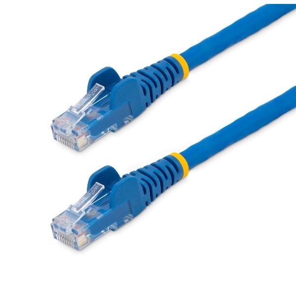 StarTech.com Cavo Ethernet Cat 6 UTP da 1m - Cavo di rete lan Cat6 10 Gigabit 100W PoE LSZH - Cavo patch antigroviglio Blu (N6LPATCH1MBL) - Cavo patch - RJ-45 (M) a RJ-45 (M) - 1 m - 6 mm - UTP - CAT 6 - antiaggrovigliamento - blu