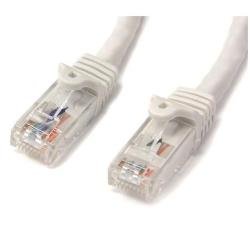 StarTech.com Cavo di rete Cat 6 - Cavo Patch Ethernet RJ45 UTP bianco da 2m antigroviglio - cavo gigabit categoria 6 - Cavo patch - RJ-45 (M) a RJ-45 (M) - 2 m - UTP - CAT 6 - antiaggrovigliamento - bianco
