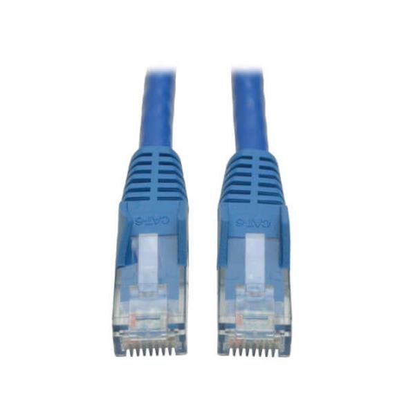 Tripp Lite 15ft Cat6 Gigabit Snagless Molded Patch Cable RJ45 M/M Blue 15' - Cavo patch - RJ-45 (M) a RJ-45 (M) - 4.6 m - UTP - CAT 6 - stampato, antiaggrovigliamento, bloccato - blu