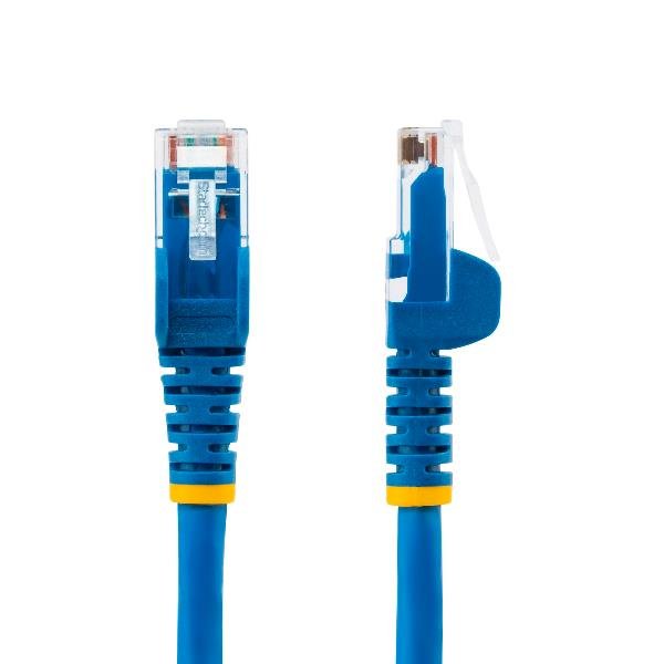 StarTech.com Cavo Ethernet Cat 6 UTP da 3m - Cavo di rete lan Cat6 10 Gigabit 100W PoE LSZH - Cavo patch antigroviglio Blu (N6LPATCH3MBL) - Cavo patch - RJ-45 (M) a RJ-45 (M) - 3 m - 6 mm - UTP - CAT 6 - antiaggrovigliamento - blu