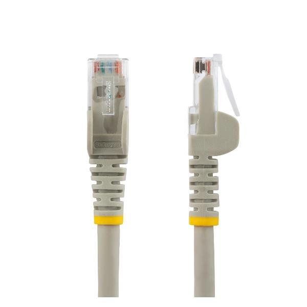 StarTech.com Cavo Ethernet Cat 6 UTP da 1m - Cavo di rete lan Cat6 10 Gbps 100W PoE LSZH - Cavo patch antigroviglio Grigio (N6LPATCH1MGR) - Cavo patch - RJ-45 (M) a RJ-45 (M) - 1 m - 6 mm - UTP - CAT 6 - antiaggrovigliamento - grigio