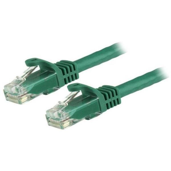 StarTech.com Cavo di rete CAT 6 - Cavo Patch Ethernet RJ45 UTP verde da 10m antigroviglio - Cavo patch - RJ-45 (M) a RJ-45 (M) - 10 m - CAT 6 - stampato, antiaggrovigliamento - verde