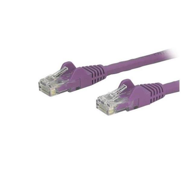 StarTech.com Cavo di rete Cat 6 - Cavo Patch Ethernet RJ45 UTP viola da 2m antigroviglio - cavo gigabit categoria 6 Maschio-Maschio - Cavo patch - RJ-45 (M) a RJ-45 (M) - 2 m - UTP - CAT 6 - antiaggrovigliamento - viola