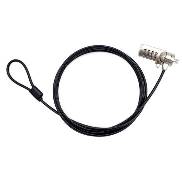 NILOX CAVO SICUREZZA CON LUCCHETTO A COMBINAZIONE DIAMETRO CAVO 4mm LUNGHEZZA 1.8 mt