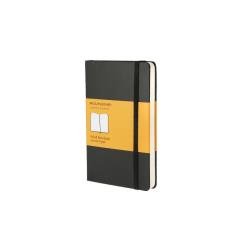 Moleskine Classic Large - Taccuino - 130 x 210 mm - 96 fogli / 192 pagine - carta avorio - quadretti - nero