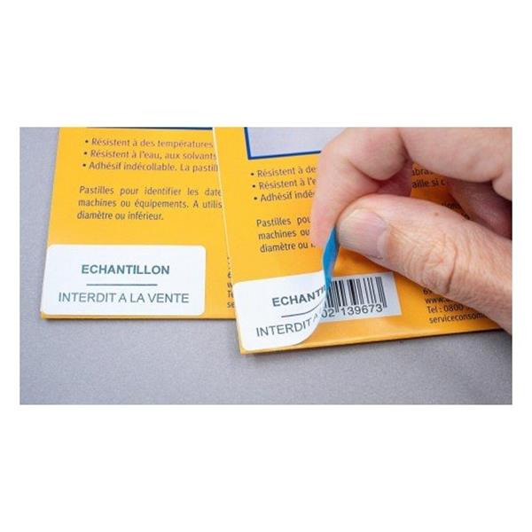Etichette adesive coprenti BlockOut - in carta - permanenti - 199,6 x 143,5 mm - 2 et/fg - 25 fogli - bianco - Avery