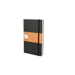 Moleskine Large - Taccuino - 130 x 210 mm - 240 pagine - quadretti - nero - cartone