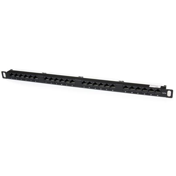 STARTECH PANNELLO PATCH 24 PORTE 0.5U CAT5E