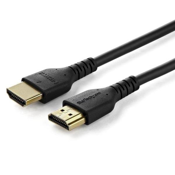 StarTech.com Cavo premium HDMI ad alta velocità con Ethernet da 1 m - 4K 60 Hz - Alta velocità premium - cavo HDMI con Ethernet - HDMI maschio a HDMI maschio - 1 m - nero - per P/N: TB3DKM2HDL