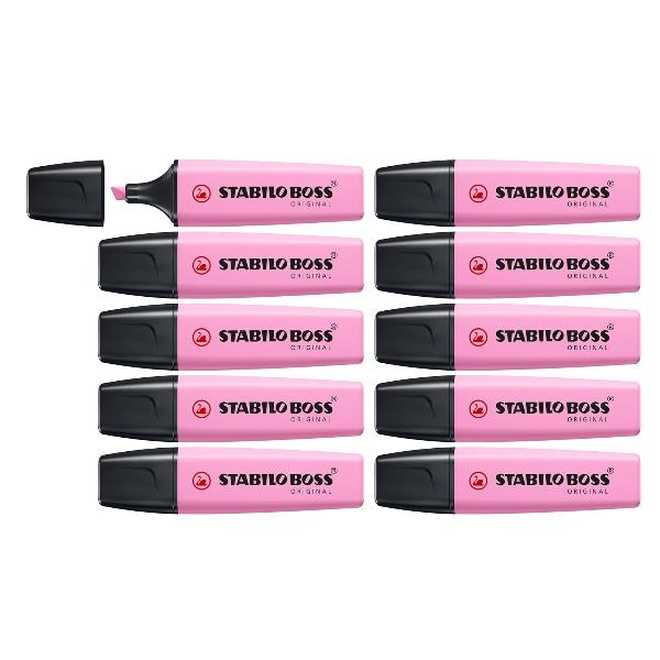 Evidenziatore Stabilo Boss Pastel - tratto 2 - …