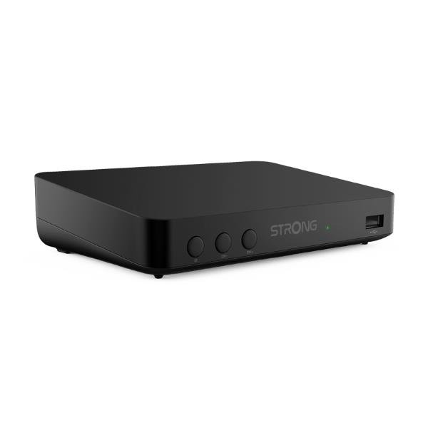 STRONG T2 STR 8208 DECODER DIGITALE TERRESTRE HD DVB-T2 H.265 (HEVC) 400 CANALI MEMORIZZABILI