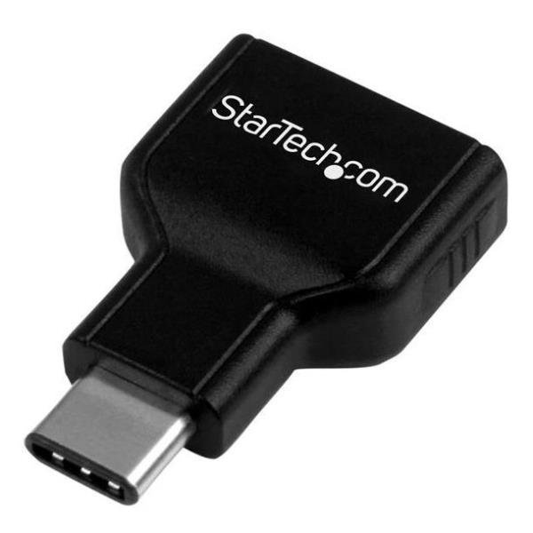 StarTech.com Adattatore USB-C a USB-A - M/F - USB 3.0 - Convertitore USB-C a USB-A - Adattatore USB - 24 pin USB-C (M) a USB Tipo A (F) - USB 3.1 - nero - per P/N: HB31C2A1CGS, HB31C2A2CB, HB31C3A1CS, HB31C3ASDMB, HB31C4AS, PEXUSB311AC3
