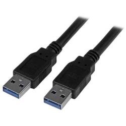 StarTech.com Cavo USB 3.0 - A ad A - M/M da 3m - Cavo USB 3.1 Gen 1 (5Gbps) Lungo - Cavo USB - USB Tipo A (M) a USB Tipo A (M) - USB 3.0 - 3 m - stampato - nero - per P/N: HB30C1A1CPD, HB30C3A1CFBW, HB30C3A1CST, HB30C5A2CSC, HB30C5A2CST, SV231DPU34K