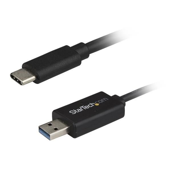 StarTech.com Cavo Trasferimento Dati per Mac e Windows - USB-C a USB-A da 2m - Cavo USB - 24 pin USB-C (M) a USB Tipo A (M) - USB 3.0 - 2 m - nero