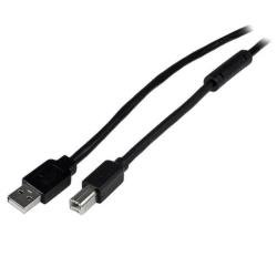 StarTech.com Cavo attivo USB 2.0 A a B da 20 m - M/M (USB2HAB65AC) - Cavo USB - USB Tipo B (M) a USB (M) - USB 2.0 - 20 m - nero - per P/N: ICUSB232D