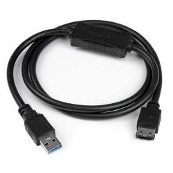StarTech.com Cavo Adattatore USB 3.0 a eSATA per HDD Disco rigido / SSD - Cavo USB3.0 a eSATA SSD / ODD - SATA 6 Gbps da 91cm - Storage controller - eSATA 6Gb/s - USB 3.0