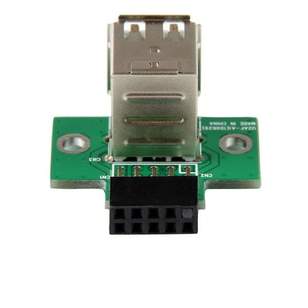 StarTech.com Adattatore USB a 2 porte per Scheda Madre - 10 pin Header - Adattatore USB - USB (F) a header USB a 10 pin (F)