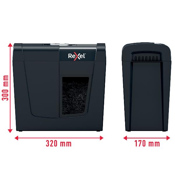 Distruggidocumenti Secure X6 - a frammenti - Rexel